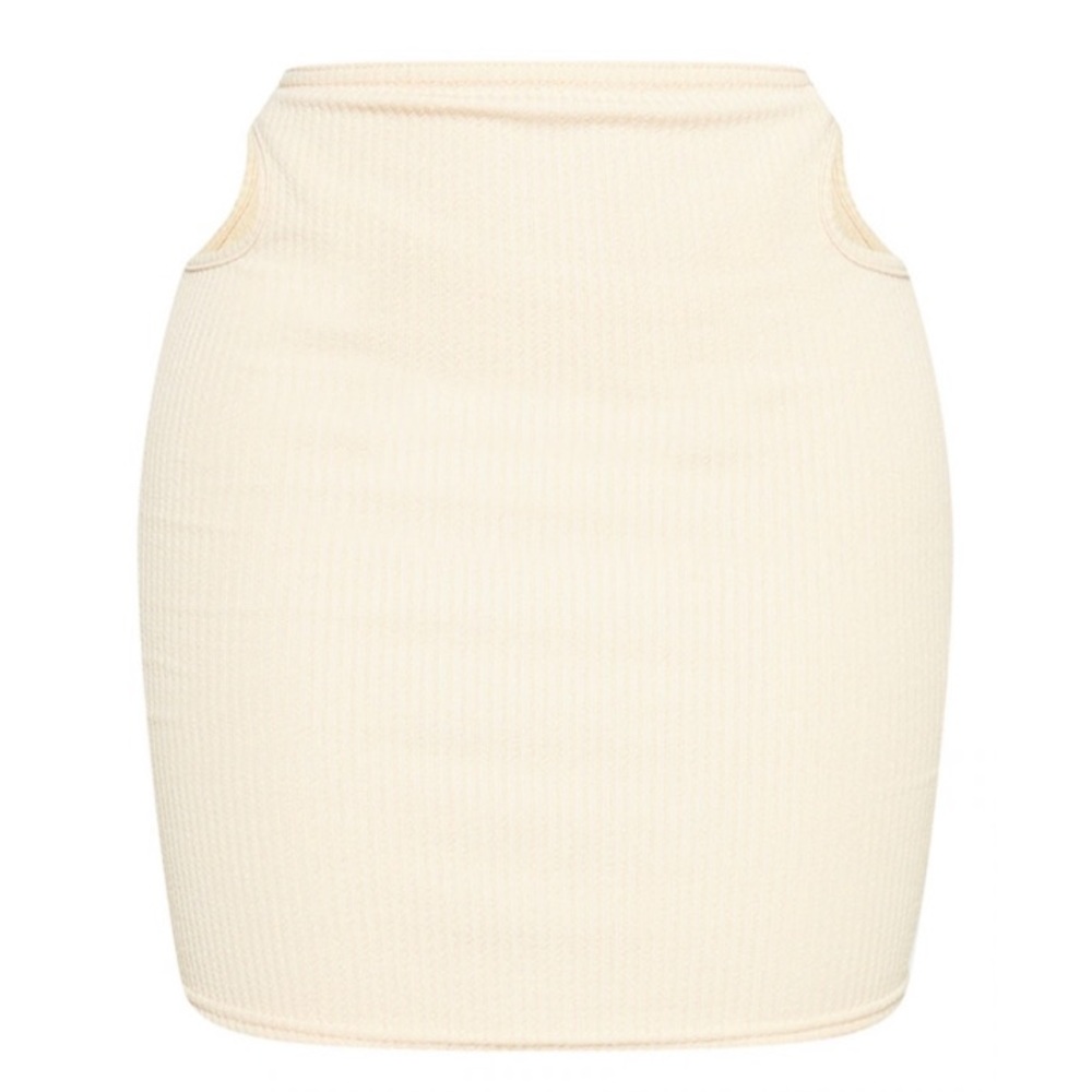 PrettyLittleThing cut-out skirt